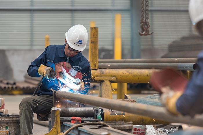 营口网架焊接车间